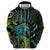 Southland Takehe Pounama Hoodie Aotearoa Poutama Paua Shell Fern