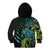 Southland Takehe Pounama Kid Hoodie Aotearoa Poutama Paua Shell Fern