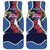 Southland Anniversary Day Car Mats Murihiku 1861 Maori Bird Mix Pohutukawa