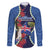 Southland Anniversary Day Family Matching Off Shoulder Short Dress and Hawaiian Shirt Murihiku 1861 Maori Bird Mix Pohutukawa