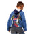 Southland Anniversary Day Kid Hoodie Murihiku 1861 Maori Bird Mix Pohutukawa