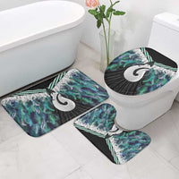Aotearoa Korowai Motif Bathroom Set Hei Matau Poutama Maori Pattern LT14 - Polynesian Pride