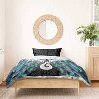 Aotearoa Korowai Motif Bedding Set Hei Matau Poutama Maori Pattern