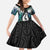 Aotearoa Korowai Motif Family Matching Tank Maxi Dress and Hawaiian Shirt Hei Matau Poutama Maori Pattern
