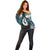 Aotearoa Korowai Motif Off Shoulder Sweater Hei Matau Poutama Maori Pattern