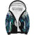 Aotearoa Korowai Motif Sherpa Hoodie Hei Matau Poutama Maori Pattern