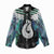 Aotearoa Korowai Motif Women Casual Shirt Hei Matau Poutama Maori Pattern