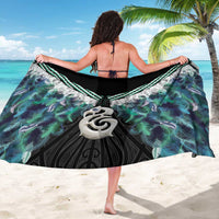 Aotearoa Korowai Motif Sarong Hei Manaia Poutama Maori Pattern