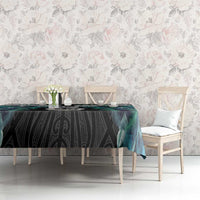 Aotearoa Korowai Motif Tablecloth Hei Manaia Poutama Maori Pattern