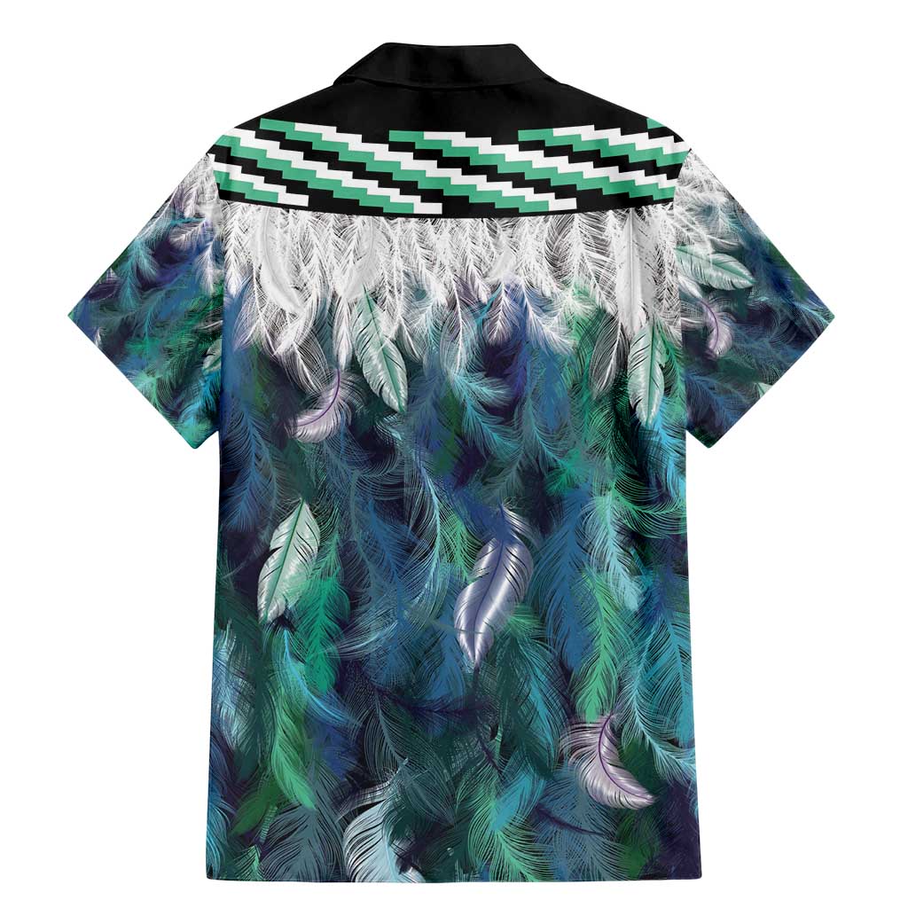 Aotearoa Korowai Motif Family Matching Mermaid Dress and Hawaiian Shirt Maori Wheku Poutama LT14 - Polynesian Pride