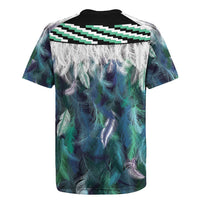 Aotearoa Korowai Motif Rugby Jersey Maori Wheku Poutama