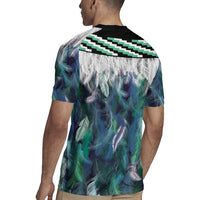 Aotearoa Korowai Motif Rugby Jersey Maori Wheku Poutama