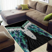 Aotearoa Korowai Motif Area Rug Maori Tane Poutama LT14 - Polynesian Pride