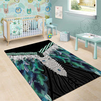 Aotearoa Korowai Motif Area Rug Maori Tane Poutama LT14 - Polynesian Pride