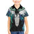 Aotearoa Korowai Motif Family Matching Mermaid Dress and Hawaiian Shirt Maori Tane Poutama
