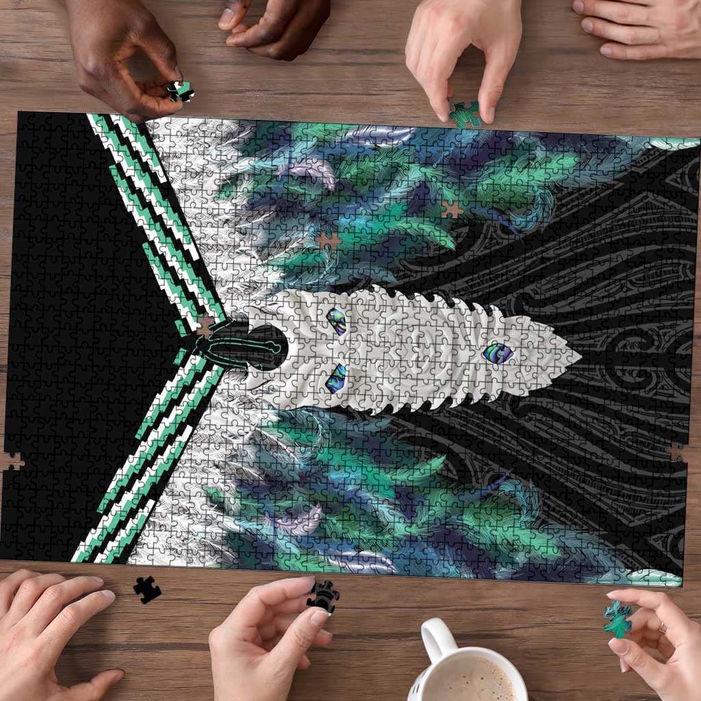 Aotearoa Korowai Motif Puzzle Maori Tane Poutama - Polynesian Pride