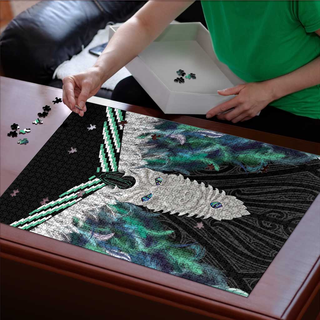 Aotearoa Korowai Motif Puzzle Maori Tane Poutama - Polynesian Pride