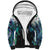 Aotearoa Korowai Motif Sherpa Hoodie Maori Tane Poutama