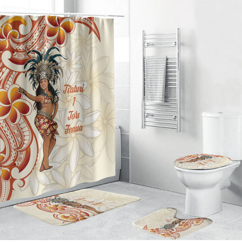 Heiva i Tahiti Bathroom Set Ori Tahitian Dance Tiare Maori