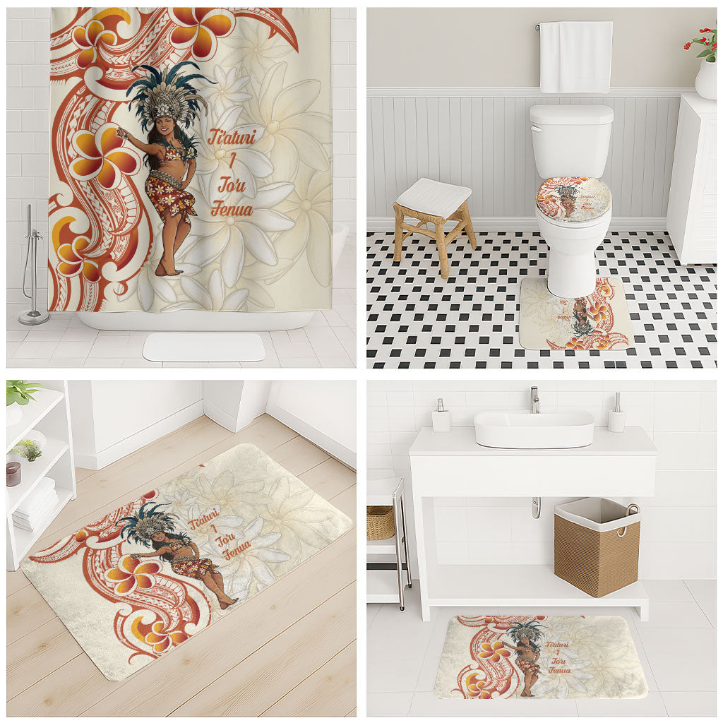Heiva i Tahiti Bathroom Set Ori Tahitian Dance Tiare Maori