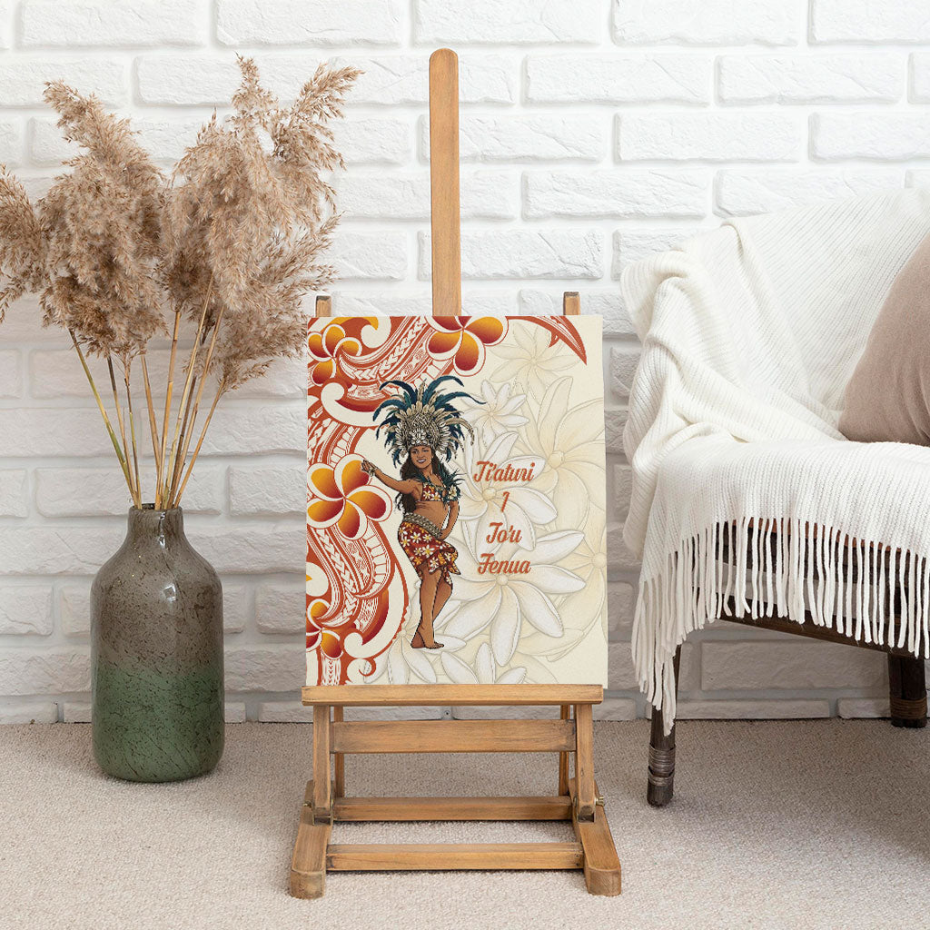 Heiva i Tahiti Canvas Wall Art Ori Tahitian Dance Tiare Maori