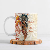 Heiva i Tahiti Ceramic Mug Ori Tahitian Dance Tiare Maori