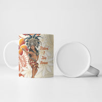 Heiva i Tahiti Ceramic Mug Ori Tahitian Dance Tiare Maori