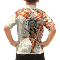 Heiva i Tahiti Family Matching Tank Maxi Dress and Hawaiian Shirt Ori Tahitian Dance Tiare Maori LT14 - Polynesian Pride