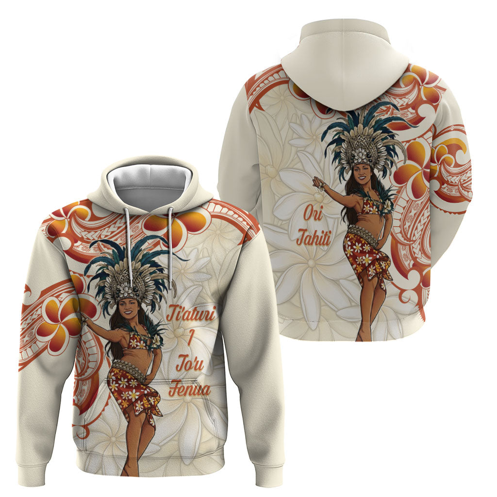 Heiva i Tahiti Hoodie Ori Tahitian Dance Tiare Maori