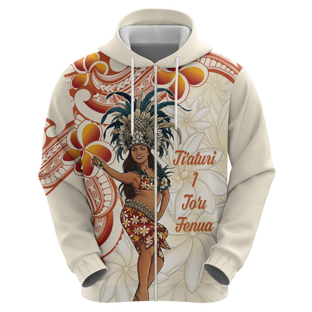 Heiva i Tahiti Hoodie Ori Tahitian Dance Tiare Maori