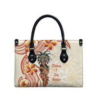Heiva i Tahiti Leather Bag Ori Tahitian Dance Tiare Maori