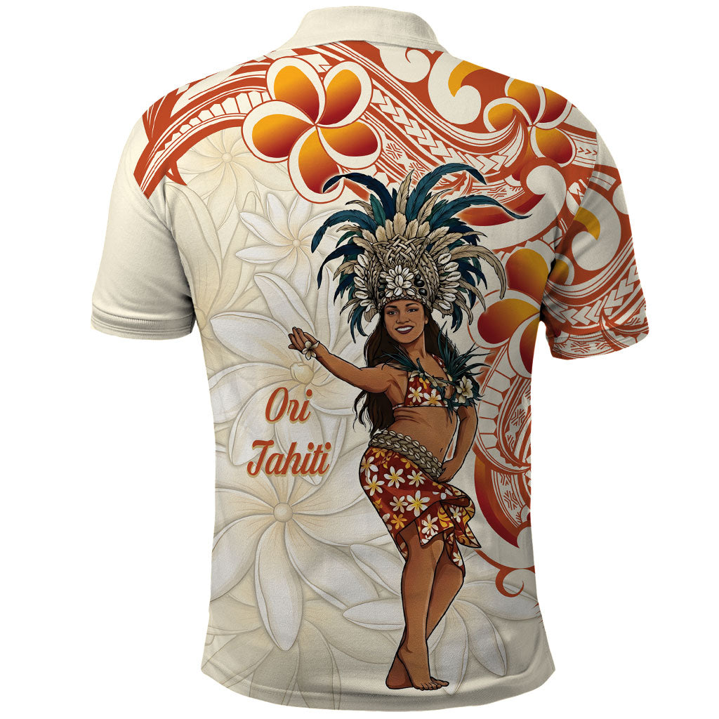 Heiva i Tahiti Polo Shirt Ori Tahitian Dance Tiare Maori