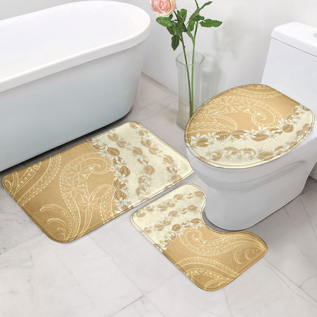 Heiva i Tahiti Bathroom Set Tahitian Tiare Maori Cowrie Lei Brown