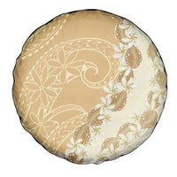 Heiva i Tahiti Spare Tire Cover Tahitian Tiare Maori Cowrie Lei Brown LT14 - Polynesian Pride