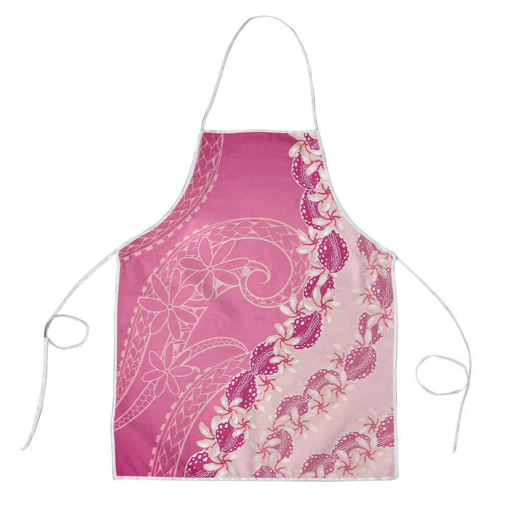 Heiva i Tahiti Apron Tahitian Tiare Maori Cowrie Lei Pink