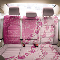 Heiva i Tahiti Back Car Seat Cover Tahitian Tiare Maori Cowrie Lei Pink