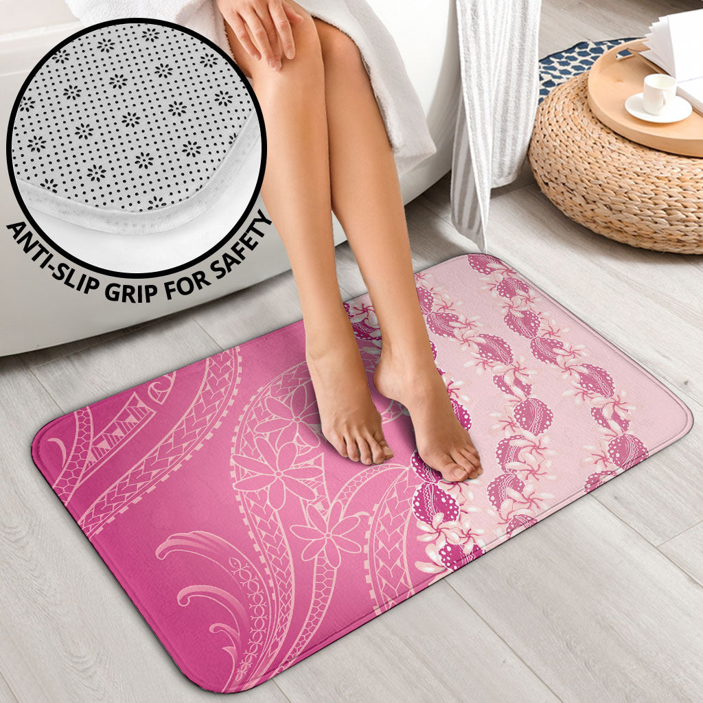 Heiva i Tahiti Bathroom Set Tahitian Tiare Maori Cowrie Lei Pink