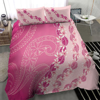 Heiva i Tahiti Bedding Set Tahitian Tiare Maori Cowrie Lei Pink LT14 - Polynesian Pride