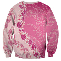 Heiva i Tahiti Sweatshirt Tahitian Tiare Maori Cowrie Lei Pink