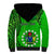 Personalised 25 July Rarotonga Island Gospel Day Sherpa Hoodie Cook Islands Tribal Pattern LT14 - Polynesian Pride