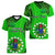 Personalised 25 July Rarotonga Island Gospel Day Women V Neck T Shirt Cook Islands Tribal Pattern LT14 - Polynesian Pride