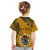 Personalised 8 August Manihiki Island Gospel Day Kid T Shirt Cook Islands Tribal Pattern LT14 - Polynesian Pride