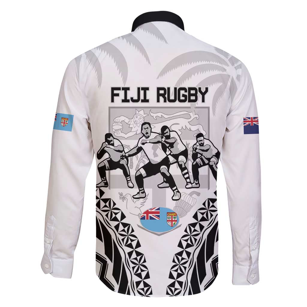 New Zealand And Fiji Tapa Rugby Family Matching Short Sleeve Bodycon Dress and Hawaiian Shirt Haka Dance Mix Cibi Dance Together LT14 - Polynesian Pride