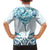 New Zealand Manta Ray Tattoo Family Matching Short Sleeve Bodycon Dress and Hawaiian Shirt Aotearoa Maori Haehae Paua Shell - Polynesian Pride