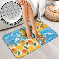 Aloha Hawaii Summer Bathroom Set Hawaiian Lei Surfing Mango Palaka Motifs