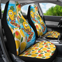 Aloha Hawaii Summer Car Seat Cover Hawaiian Lei Surfing Mango Palaka Motifs