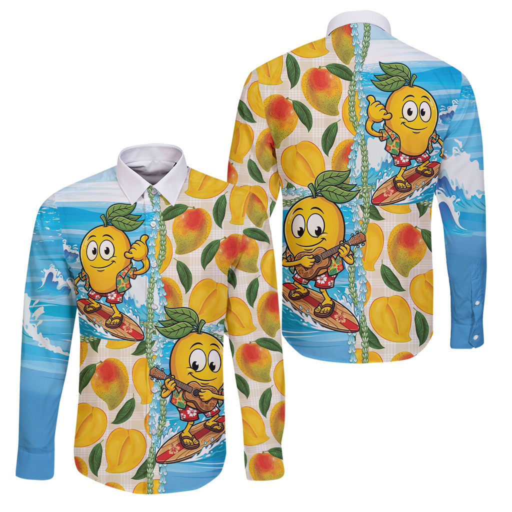 Aloha Hawaii Summer Family Matching Off Shoulder Short Dress and Hawaiian Shirt Hawaiian Lei Surfing Mango Palaka Motifs