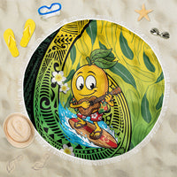 Hawaii Surfing Mango Beach Blanket Manako Polynesian Fish Hook
