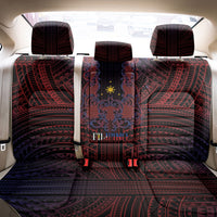 Filipino Barong Tagalog Inspired Back Car Seat Cover Mabuhay Philippines Festival Polynesian Pattern LT14 - Polynesian Pride