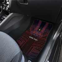Filipino Barong Tagalog Inspired Personalised Car Mats Mabuhay Philippines Festival Polynesian Pattern LT14 - Polynesian Pride